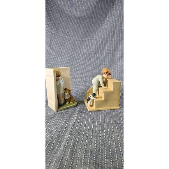 Bessie Pease Gutmann In Disgrace and Nitey Nite1985 Heirloom Tradition Figurine - Picture 3 of 15